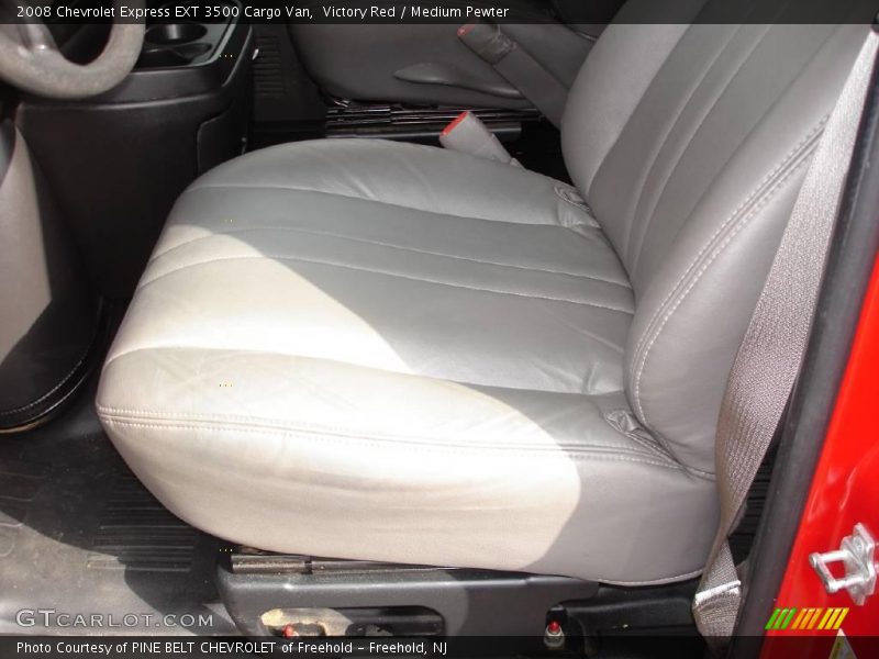 Victory Red / Medium Pewter 2008 Chevrolet Express EXT 3500 Cargo Van