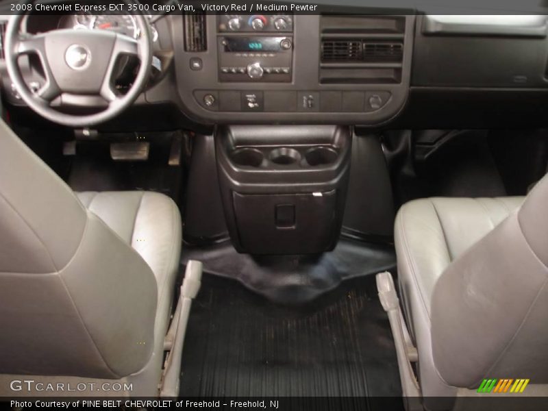 Victory Red / Medium Pewter 2008 Chevrolet Express EXT 3500 Cargo Van