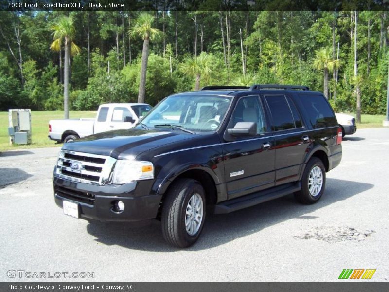 Black / Stone 2008 Ford Expedition XLT