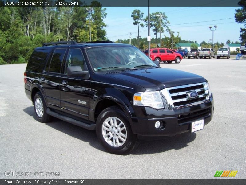 Black / Stone 2008 Ford Expedition XLT