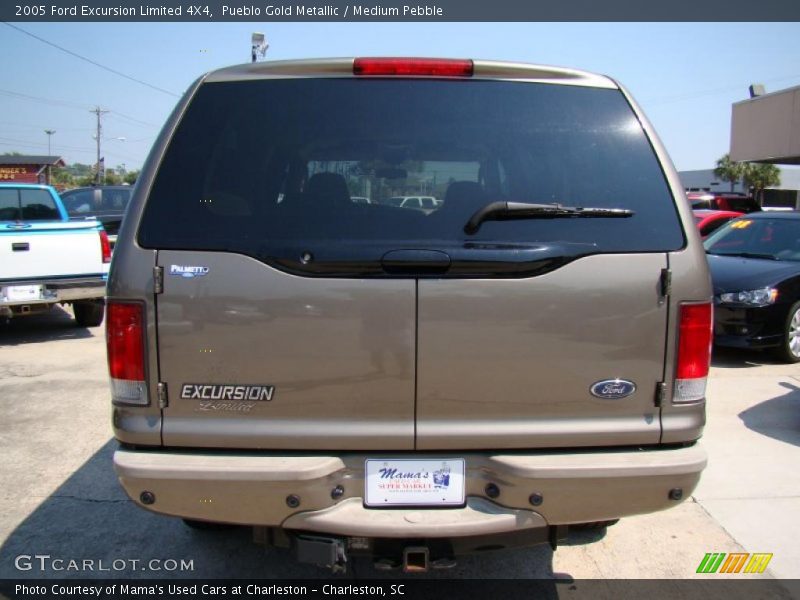 Pueblo Gold Metallic / Medium Pebble 2005 Ford Excursion Limited 4X4