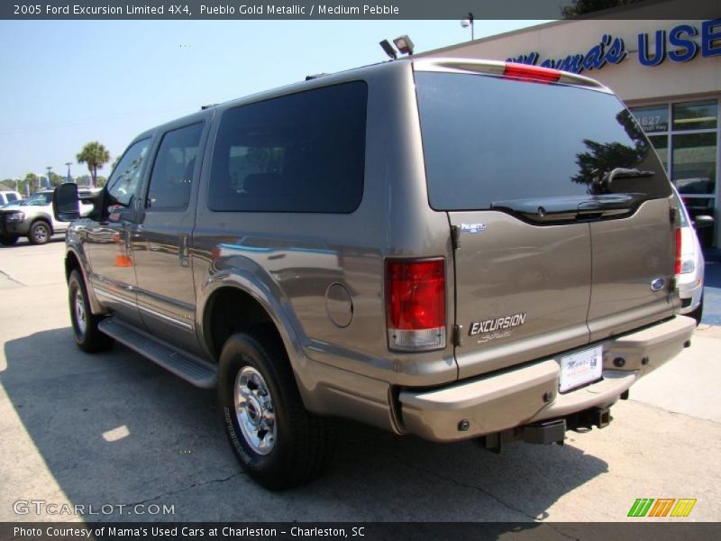Pueblo Gold Metallic / Medium Pebble 2005 Ford Excursion Limited 4X4