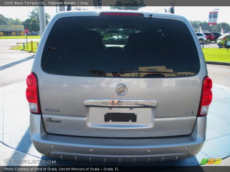 Platinum Metallic / Gray 2005 Buick Terraza CXL