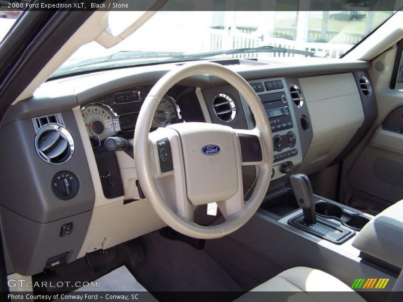Black / Stone 2008 Ford Expedition XLT
