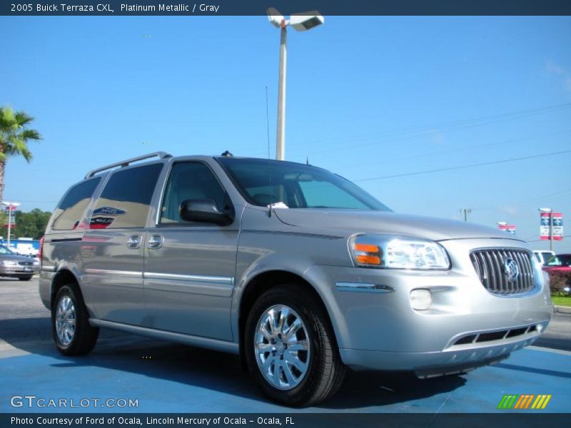 Platinum Metallic / Gray 2005 Buick Terraza CXL