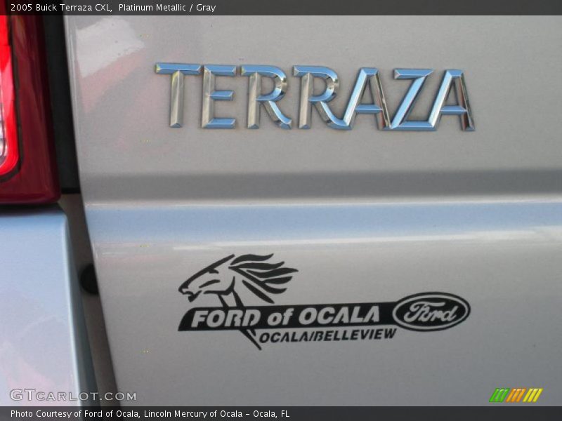 Platinum Metallic / Gray 2005 Buick Terraza CXL