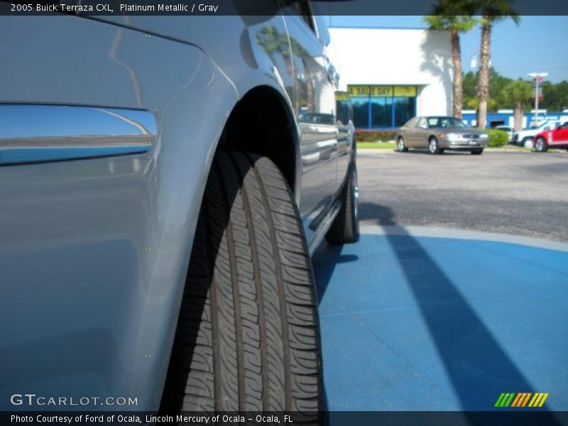 Platinum Metallic / Gray 2005 Buick Terraza CXL