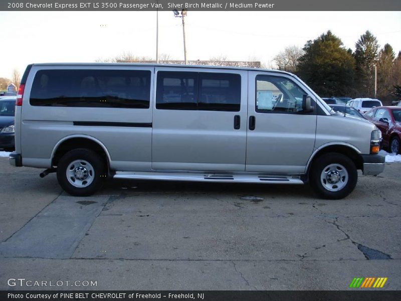 Silver Birch Metallic / Medium Pewter 2008 Chevrolet Express EXT LS 3500 Passenger Van