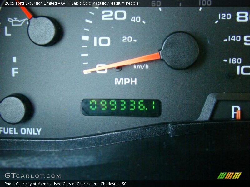 Pueblo Gold Metallic / Medium Pebble 2005 Ford Excursion Limited 4X4