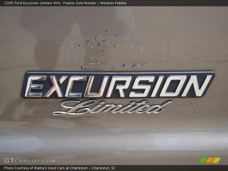 Pueblo Gold Metallic / Medium Pebble 2005 Ford Excursion Limited 4X4