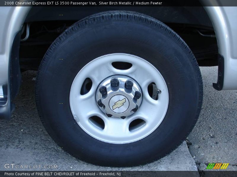 Silver Birch Metallic / Medium Pewter 2008 Chevrolet Express EXT LS 3500 Passenger Van