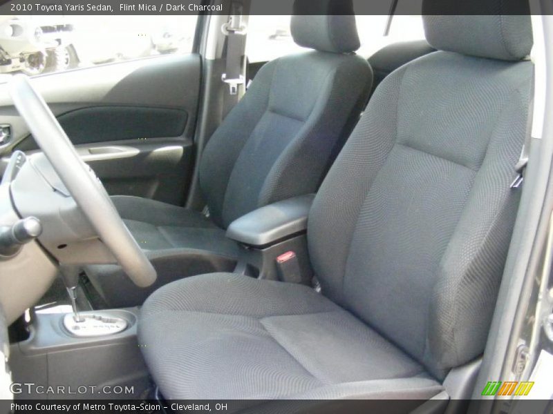 Flint Mica / Dark Charcoal 2010 Toyota Yaris Sedan