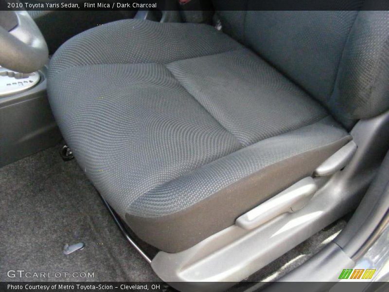 Flint Mica / Dark Charcoal 2010 Toyota Yaris Sedan