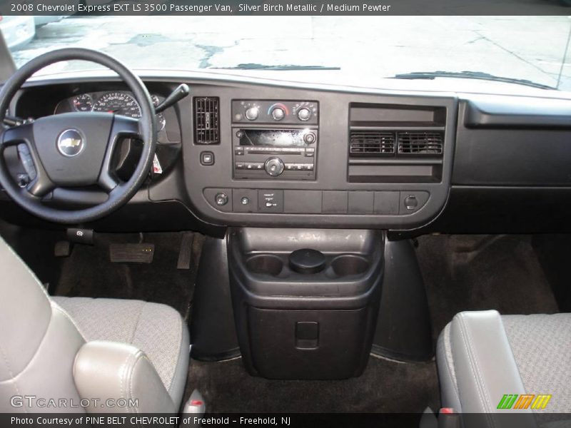 Silver Birch Metallic / Medium Pewter 2008 Chevrolet Express EXT LS 3500 Passenger Van