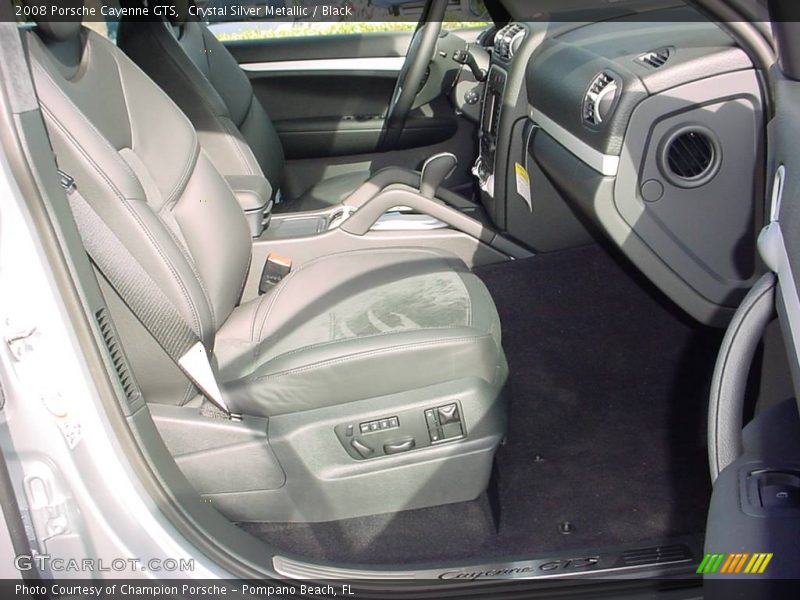 Crystal Silver Metallic / Black 2008 Porsche Cayenne GTS