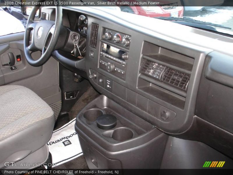 Silver Birch Metallic / Medium Pewter 2008 Chevrolet Express EXT LS 3500 Passenger Van