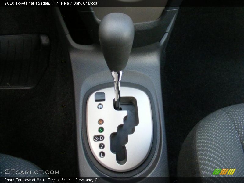 Flint Mica / Dark Charcoal 2010 Toyota Yaris Sedan