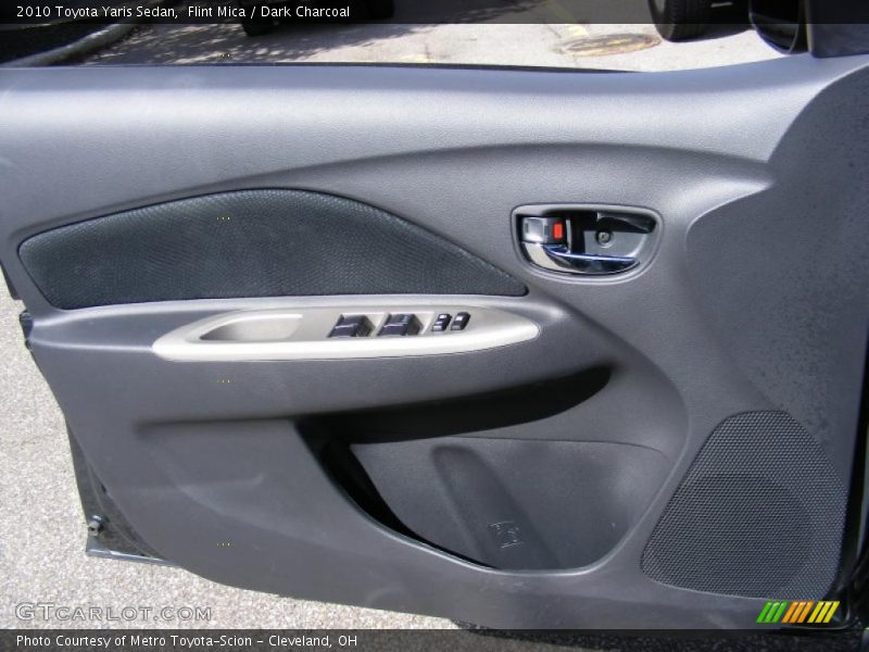 Flint Mica / Dark Charcoal 2010 Toyota Yaris Sedan