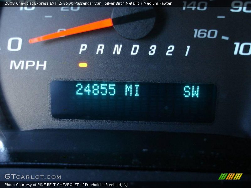 Silver Birch Metallic / Medium Pewter 2008 Chevrolet Express EXT LS 3500 Passenger Van