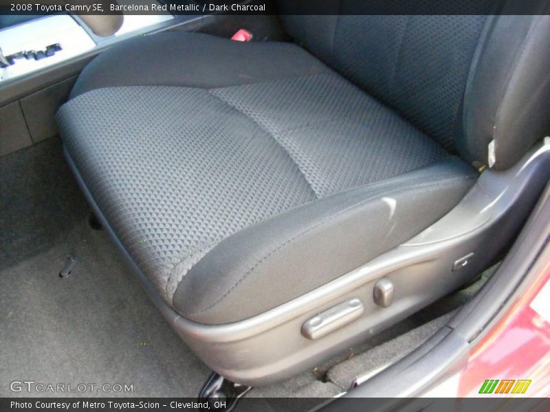 Barcelona Red Metallic / Dark Charcoal 2008 Toyota Camry SE