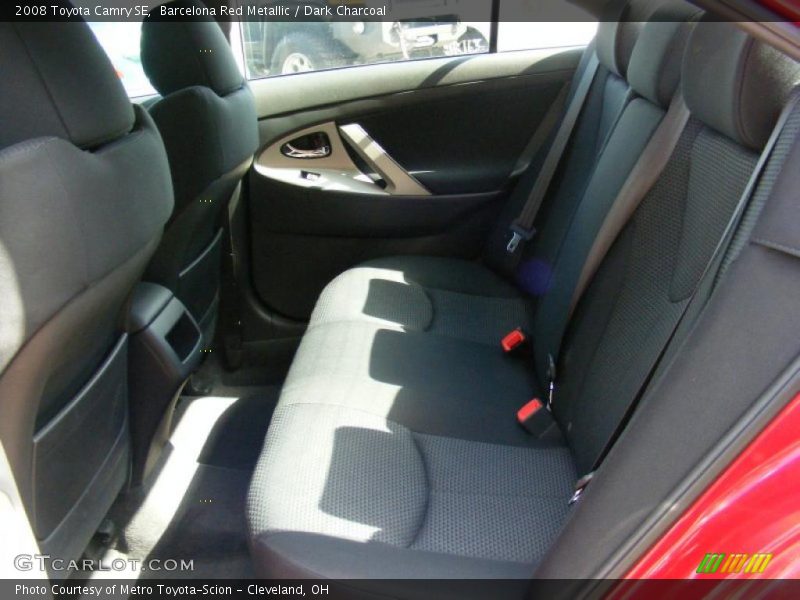 Barcelona Red Metallic / Dark Charcoal 2008 Toyota Camry SE