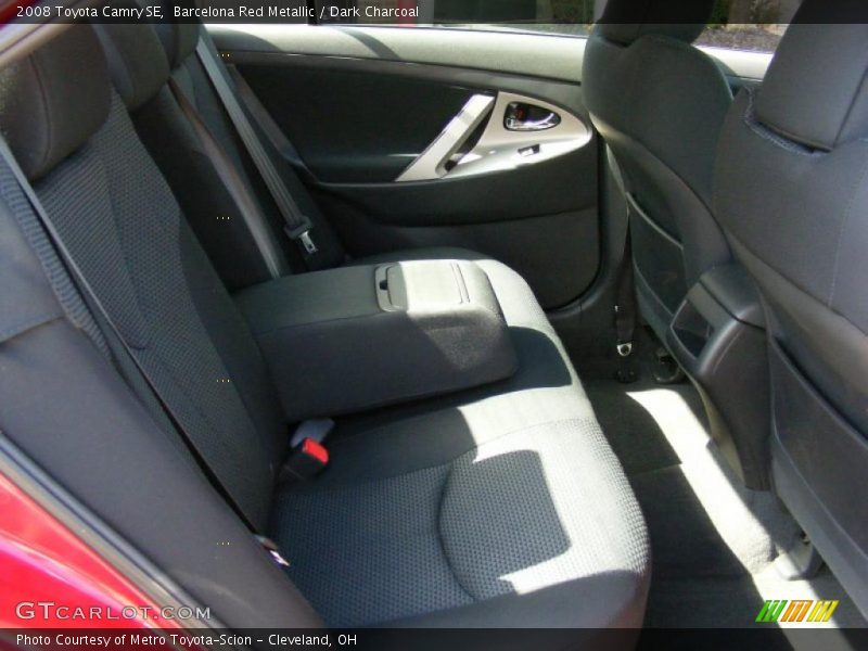 Barcelona Red Metallic / Dark Charcoal 2008 Toyota Camry SE