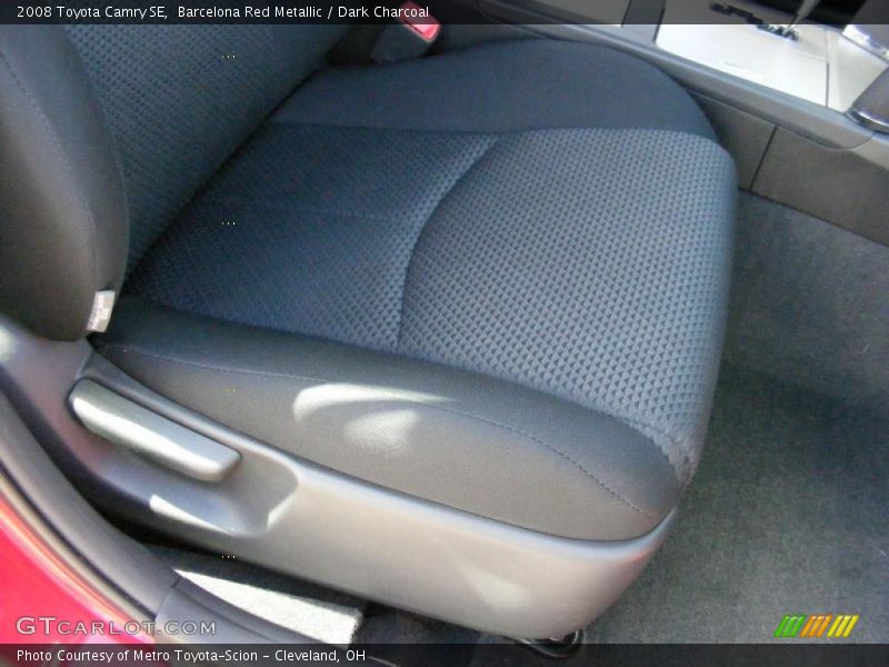 Barcelona Red Metallic / Dark Charcoal 2008 Toyota Camry SE