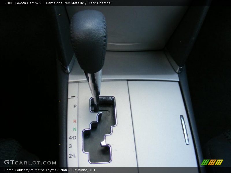 Barcelona Red Metallic / Dark Charcoal 2008 Toyota Camry SE
