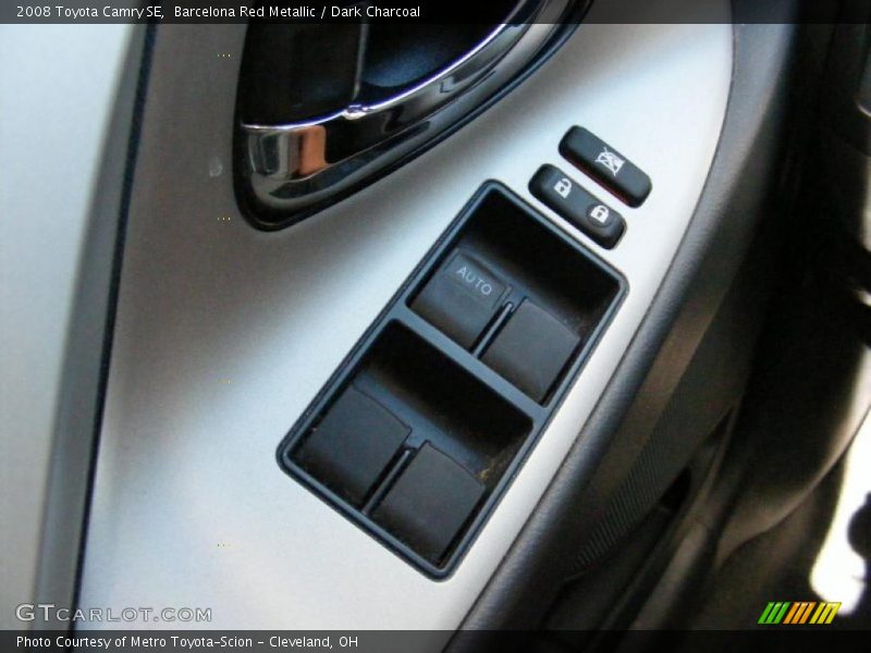 Barcelona Red Metallic / Dark Charcoal 2008 Toyota Camry SE