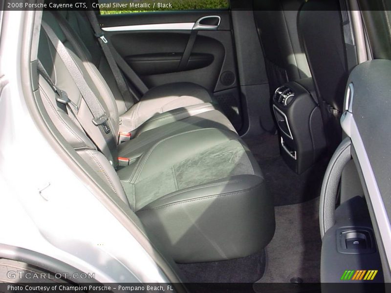 Crystal Silver Metallic / Black 2008 Porsche Cayenne GTS