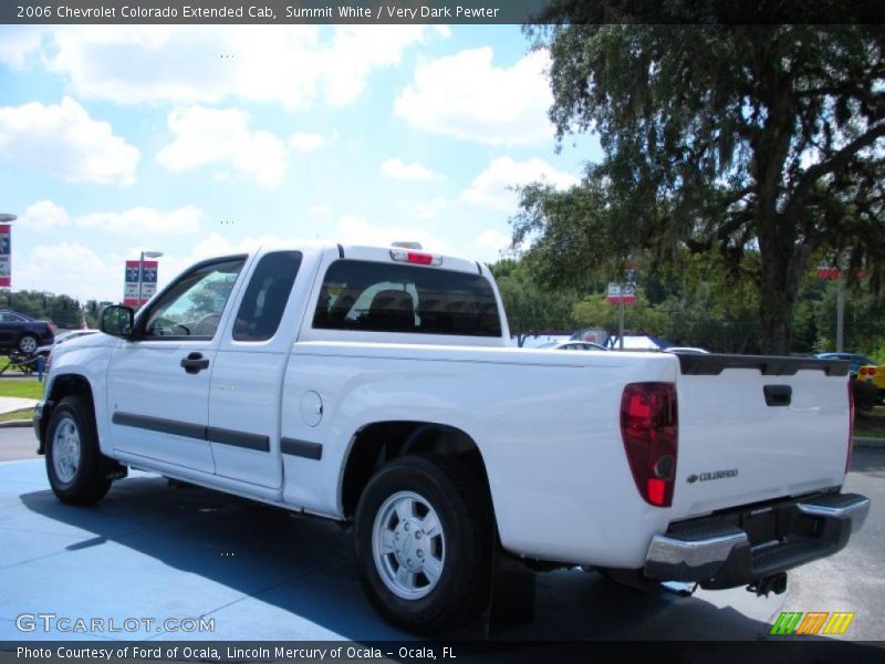 Summit White / Very Dark Pewter 2006 Chevrolet Colorado Extended Cab