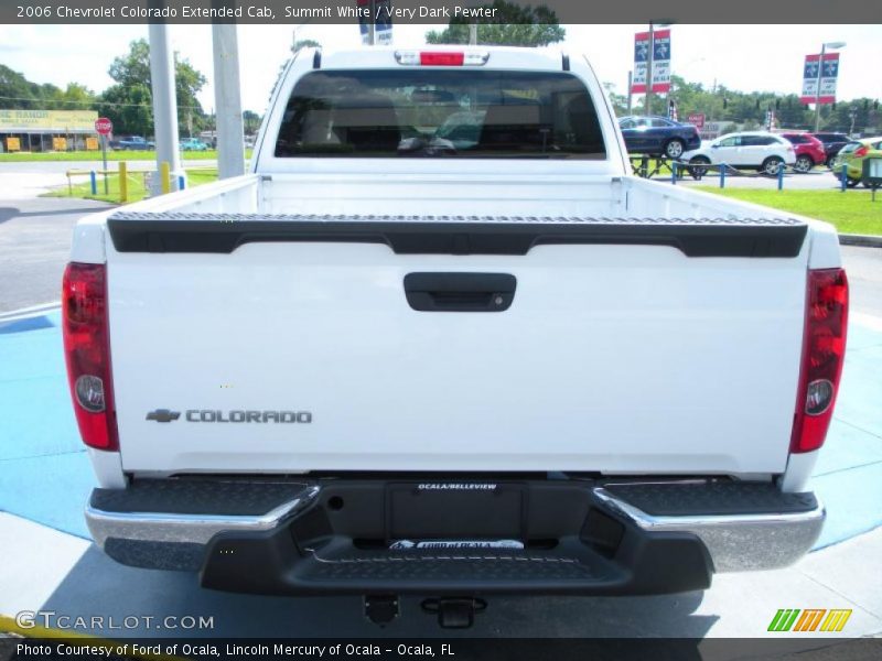 Summit White / Very Dark Pewter 2006 Chevrolet Colorado Extended Cab