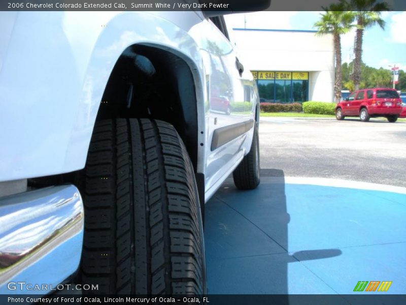 Summit White / Very Dark Pewter 2006 Chevrolet Colorado Extended Cab