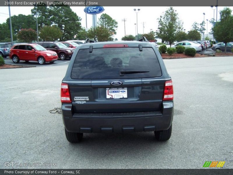 Tungsten Grey Metallic / Stone 2008 Ford Escape XLT