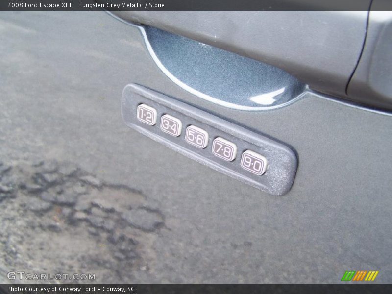 Tungsten Grey Metallic / Stone 2008 Ford Escape XLT