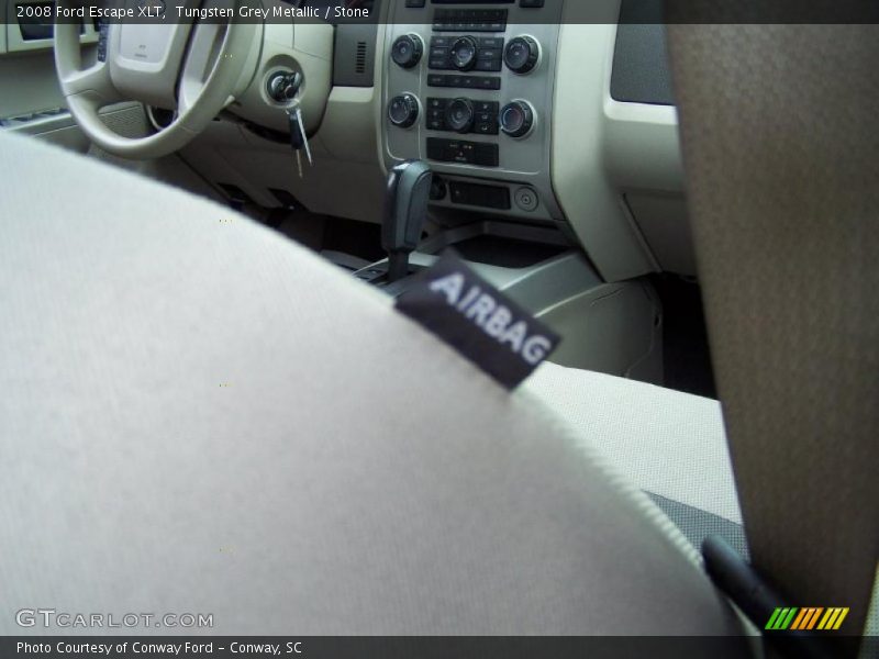 Tungsten Grey Metallic / Stone 2008 Ford Escape XLT