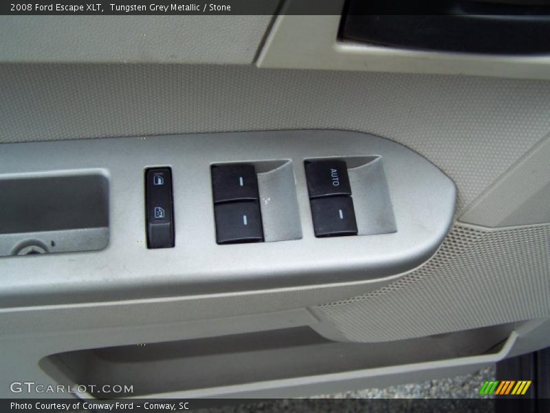 Tungsten Grey Metallic / Stone 2008 Ford Escape XLT