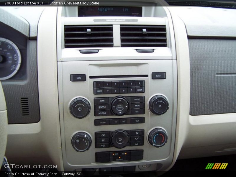 Tungsten Grey Metallic / Stone 2008 Ford Escape XLT