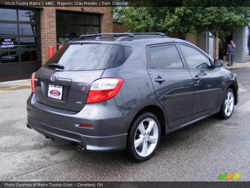 Magnetic Gray Metallic / Dark Charcoal 2009 Toyota Matrix S AWD