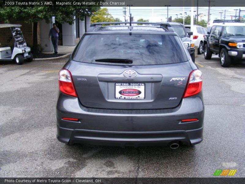 Magnetic Gray Metallic / Dark Charcoal 2009 Toyota Matrix S AWD