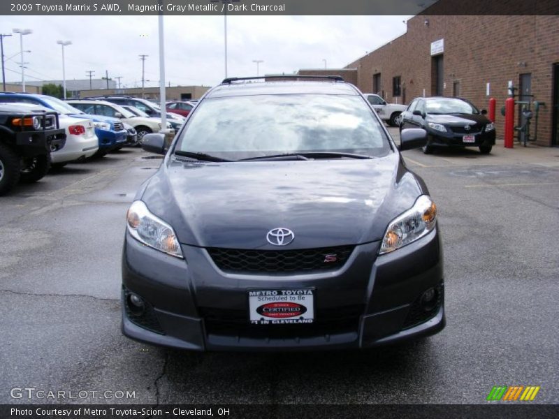 Magnetic Gray Metallic / Dark Charcoal 2009 Toyota Matrix S AWD