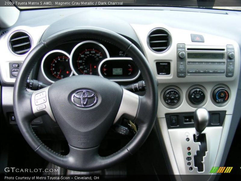 Magnetic Gray Metallic / Dark Charcoal 2009 Toyota Matrix S AWD