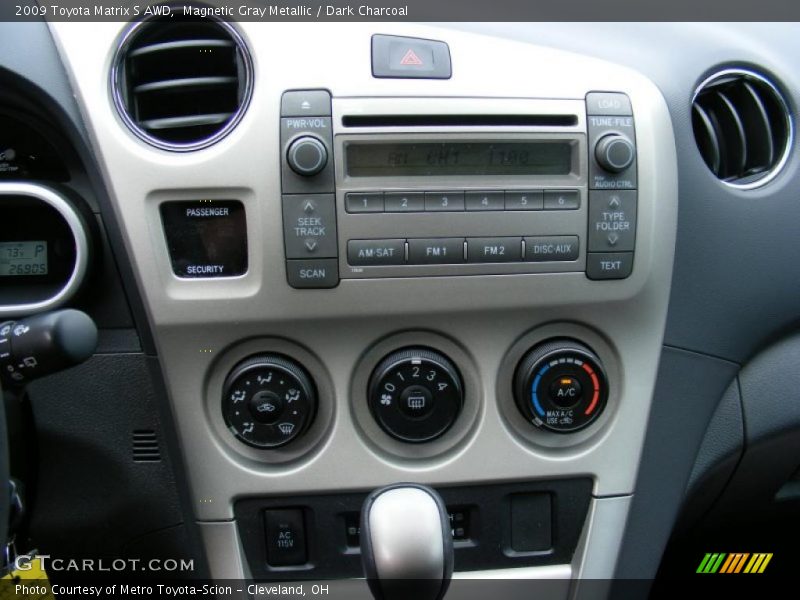 Magnetic Gray Metallic / Dark Charcoal 2009 Toyota Matrix S AWD