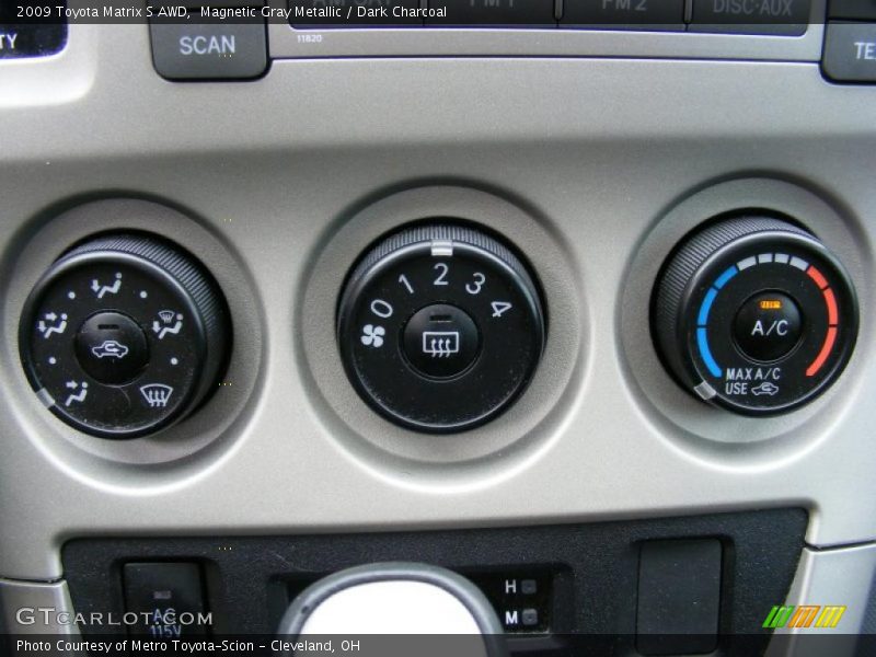 Magnetic Gray Metallic / Dark Charcoal 2009 Toyota Matrix S AWD