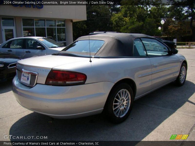 Bright Silver Metallic / Dark Slate Gray 2004 Chrysler Sebring LXi Convertible
