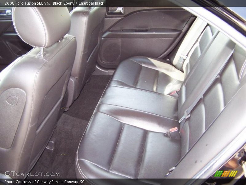 Black Ebony / Charcoal Black 2008 Ford Fusion SEL V6