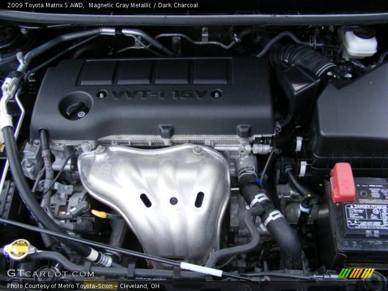 Magnetic Gray Metallic / Dark Charcoal 2009 Toyota Matrix S AWD
