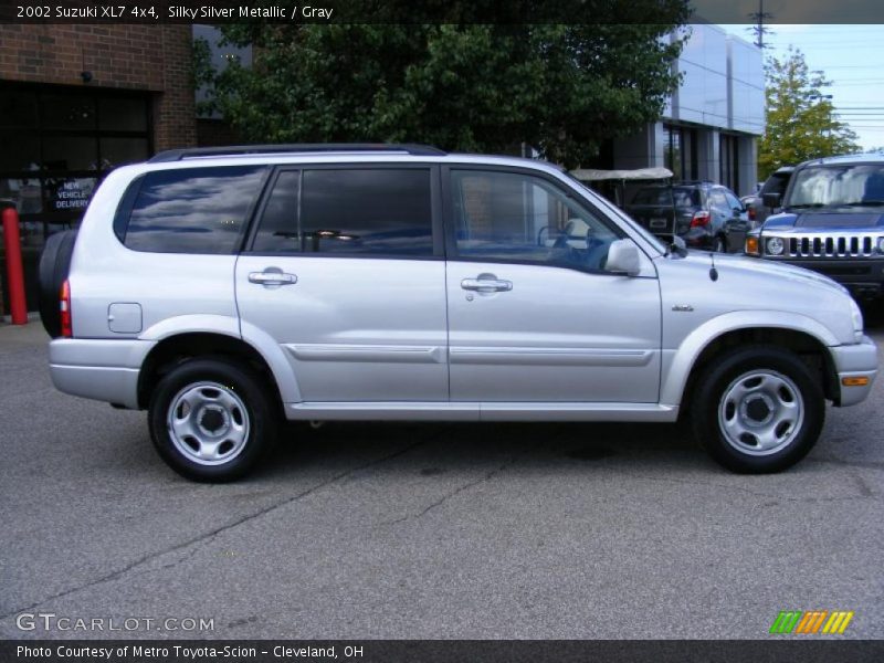 Silky Silver Metallic / Gray 2002 Suzuki XL7 4x4