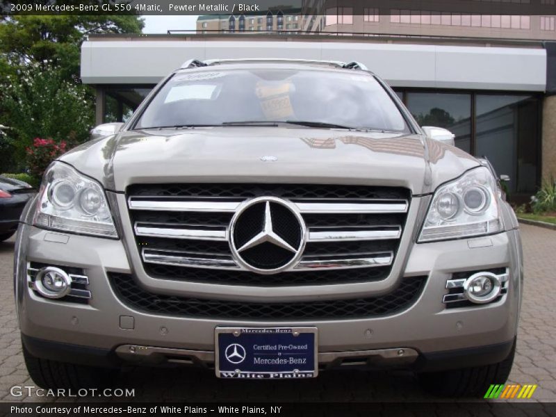 Pewter Metallic / Black 2009 Mercedes-Benz GL 550 4Matic