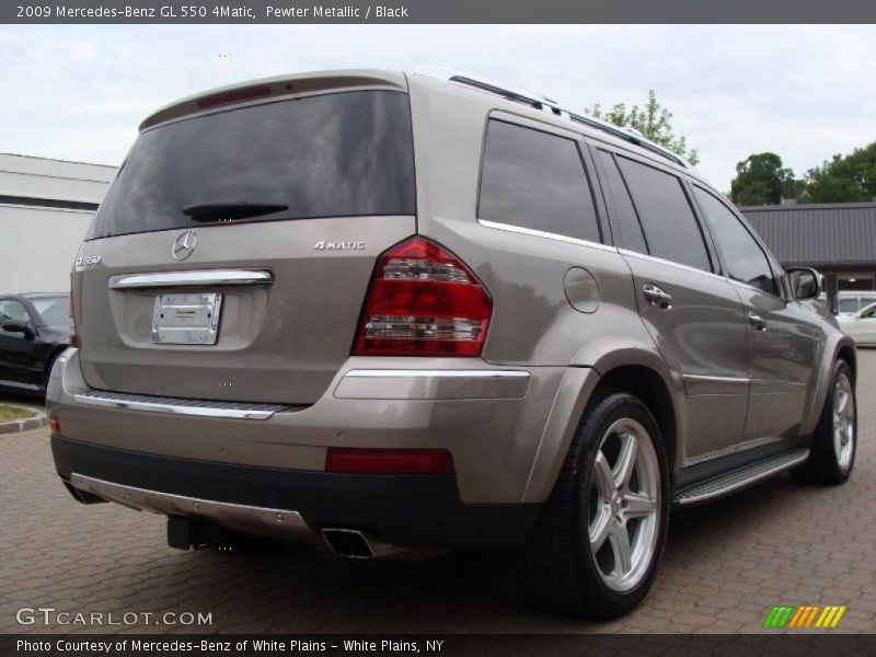 Pewter Metallic / Black 2009 Mercedes-Benz GL 550 4Matic